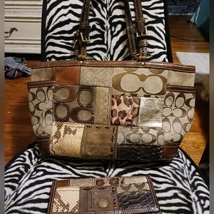 Purse and matching wallet